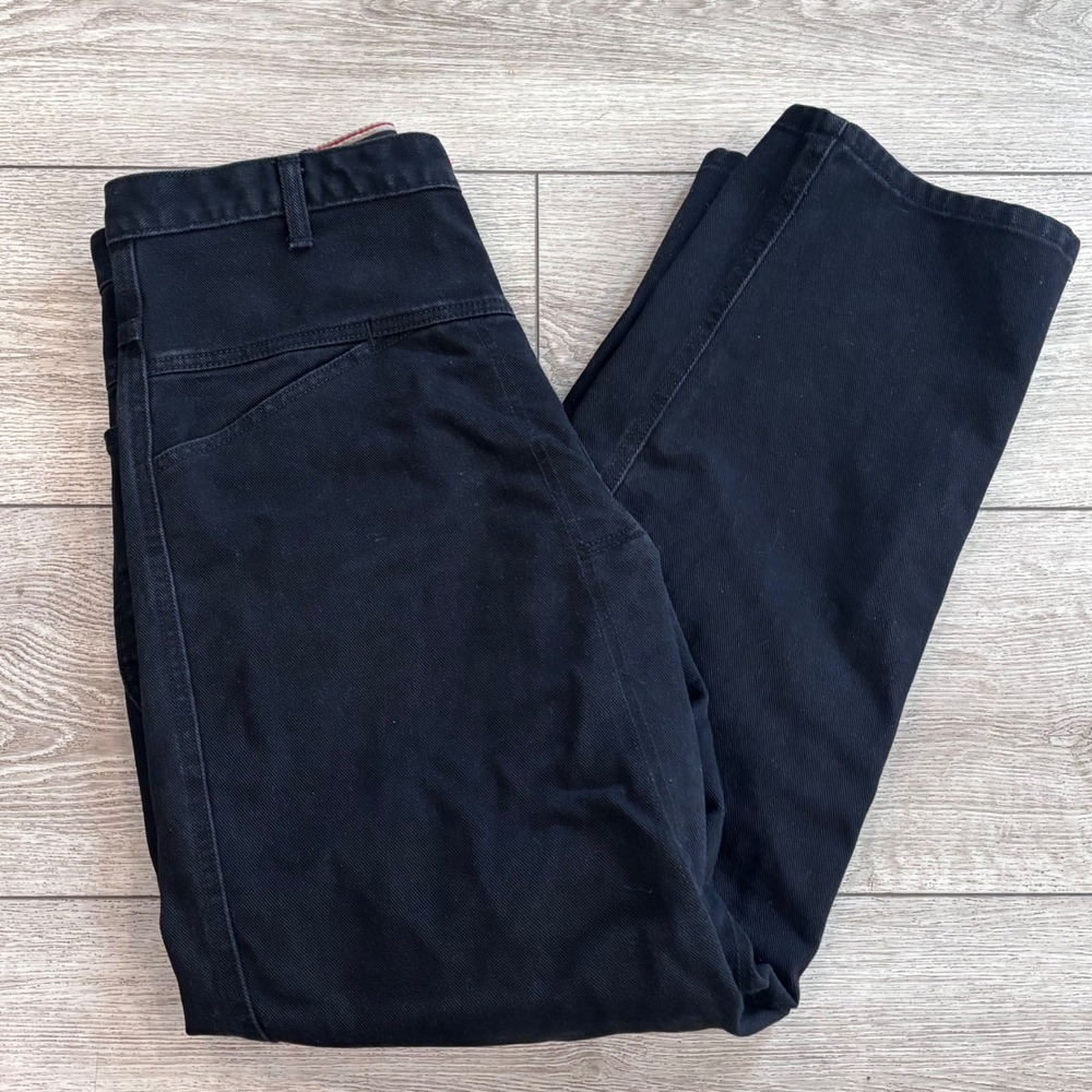Marithe Francois Girbaud Pants Mens 32M Black Original Fit Shuttle Tape Vintage